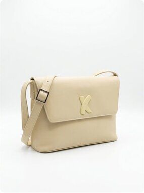 Paloma Picasso Vinyl Shoulder Bag